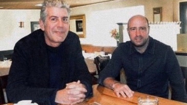 Frank and Anthony Bourdain
