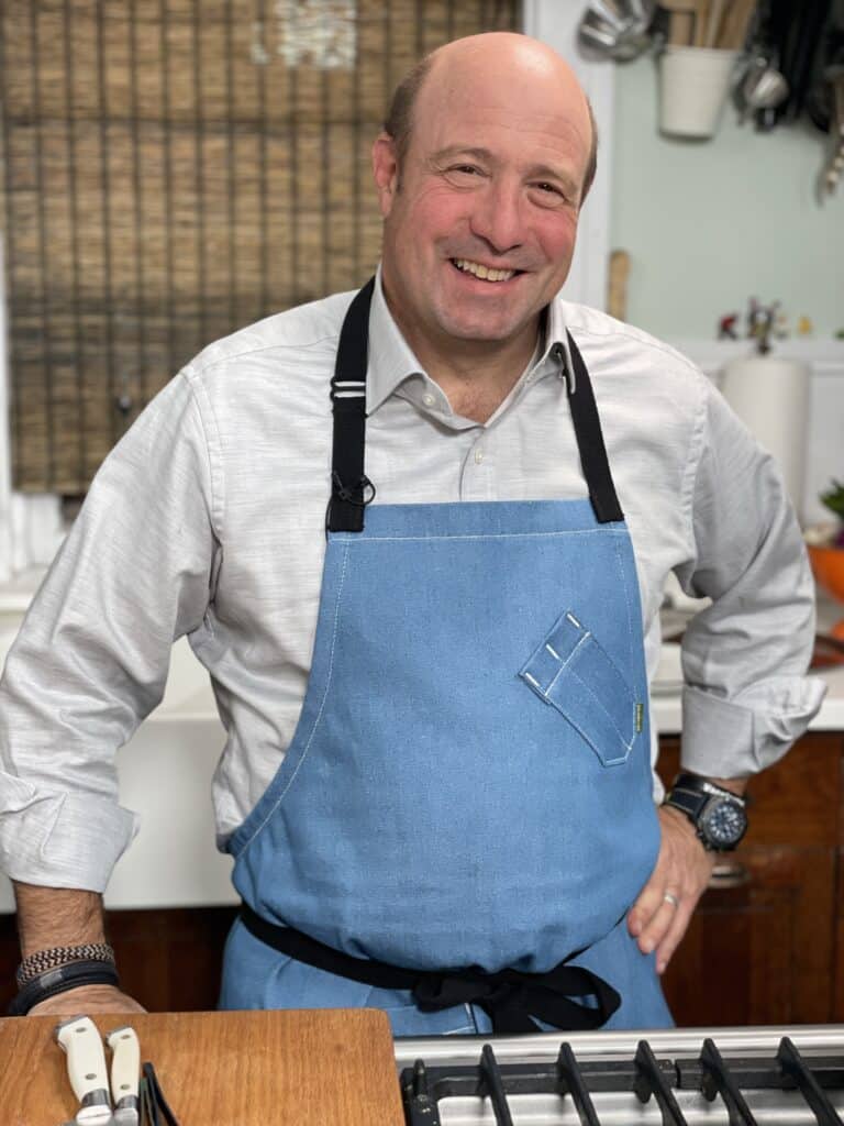 Frank Smiling in Kitchen